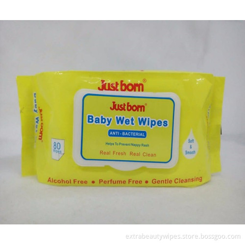 Line Alcohol Free Natural Baby Wet Wipes